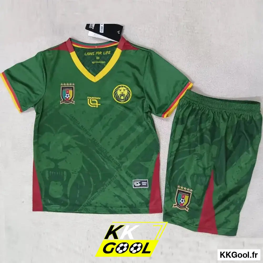 Kit Enfant Cameroun Domicile 2025/2026 - KKGool