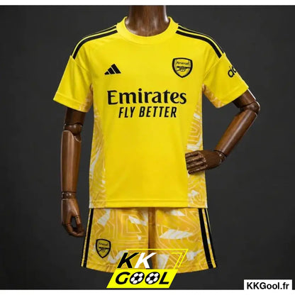 KKGool - Kit enfant Arsenal Gardien 2026/2027 Jaune kkgool