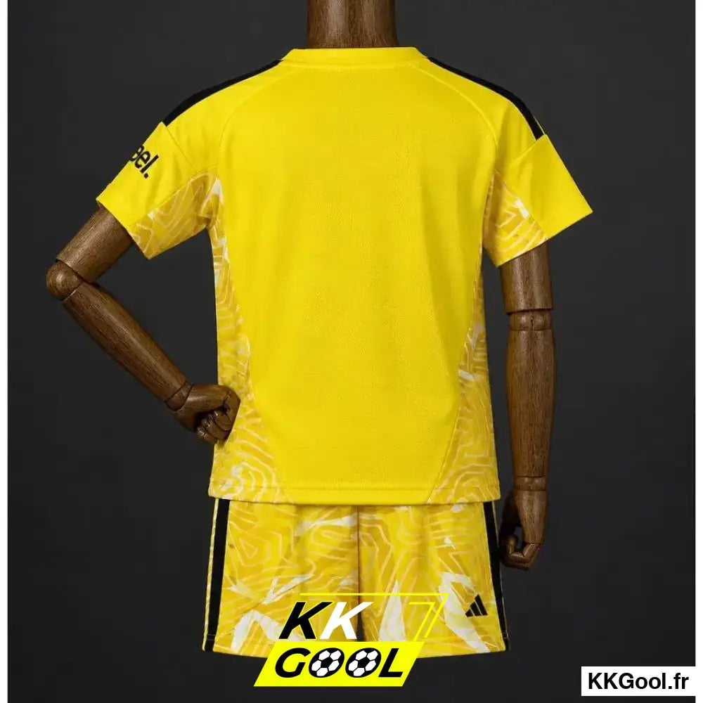 KKGool - Kit enfant Arsenal Gardien 2026/2027 Jaune kkgool