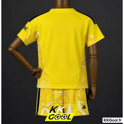KKGool - Kit enfant Arsenal Gardien 2026/2027 Jaune kkgool