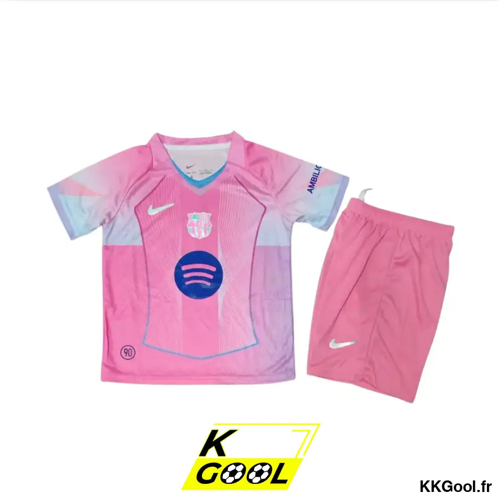 KKGool - Kit Enfant FC Barcelone Rose 2026 kkgool