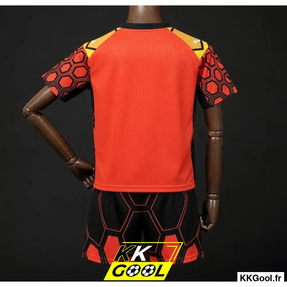 KKGool - Kit enfant OM Gardien Extérieur 2026/2027 Orange kkgool