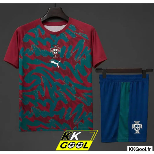 KKGool - Kit enfant Portugal Coupe du Monde 2026 pré match kkgool