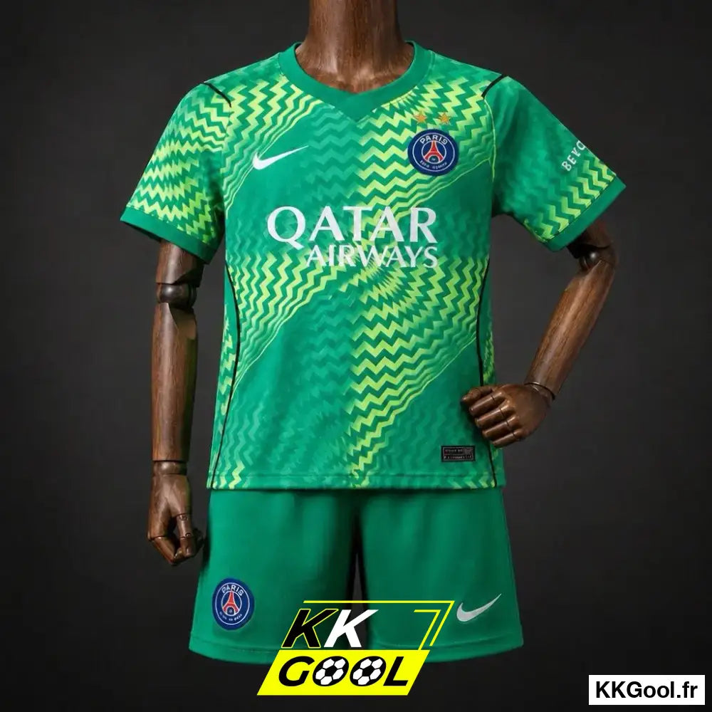 KKGool - Kit Enfant PSG 2 étoiles Gardien 2026/2027 kkgool