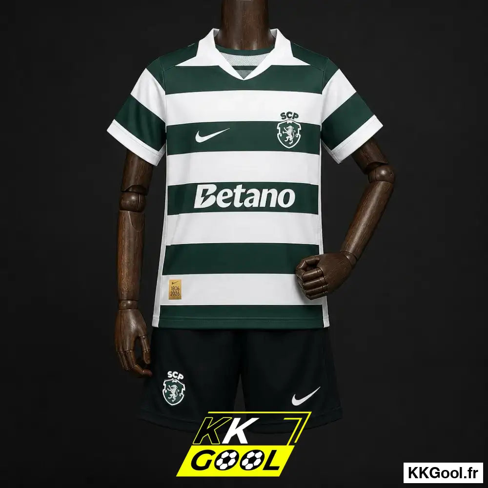 KKGool - Kit enfant Sporting CP Domicile 26/27 kkgool