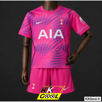 KKGool - Kit enfant Tottenham Gardien 2026/2027 Rose kkgool