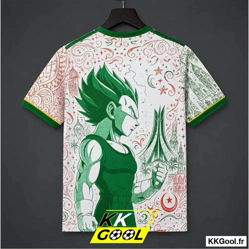 KKGool - Maillot Algérie 2026/2027 Dragon Ball Z Vegeta kkgool