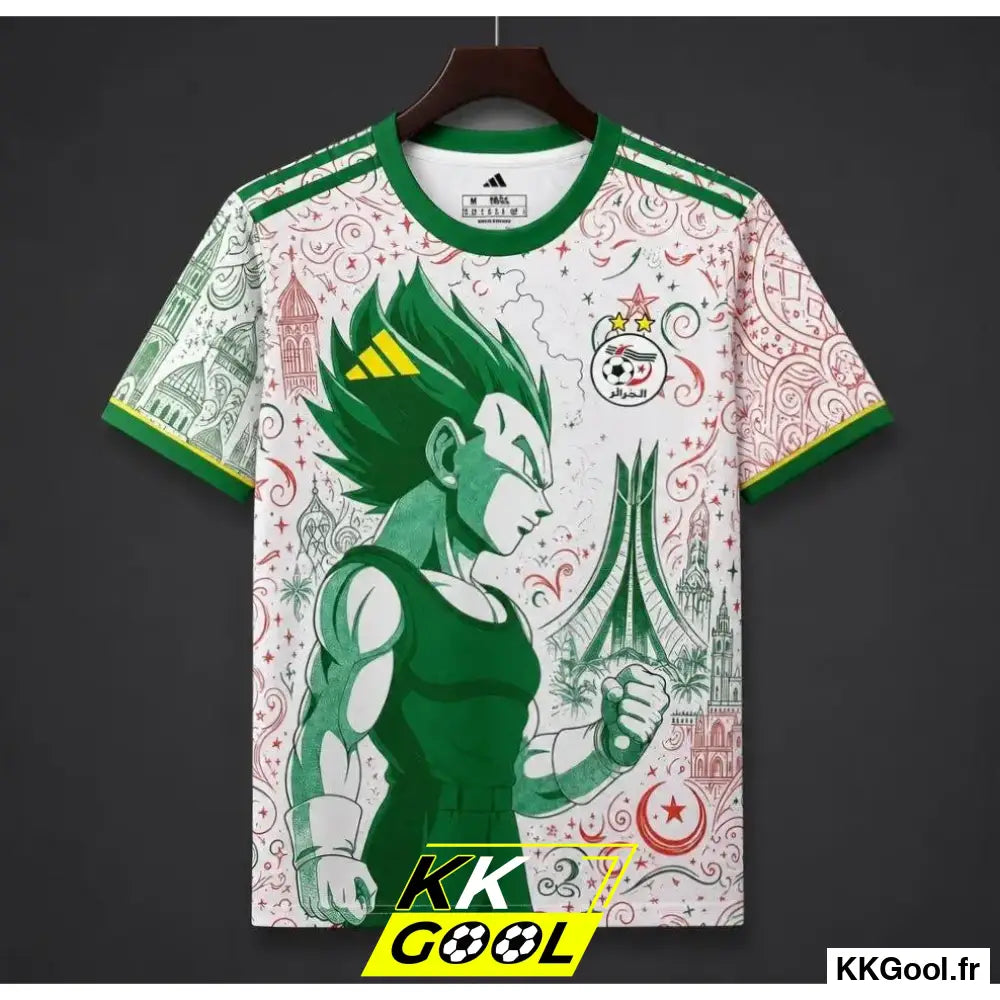 KKGool - Maillot Algérie 2026/2027 Dragon Ball Z Vegeta kkgool
