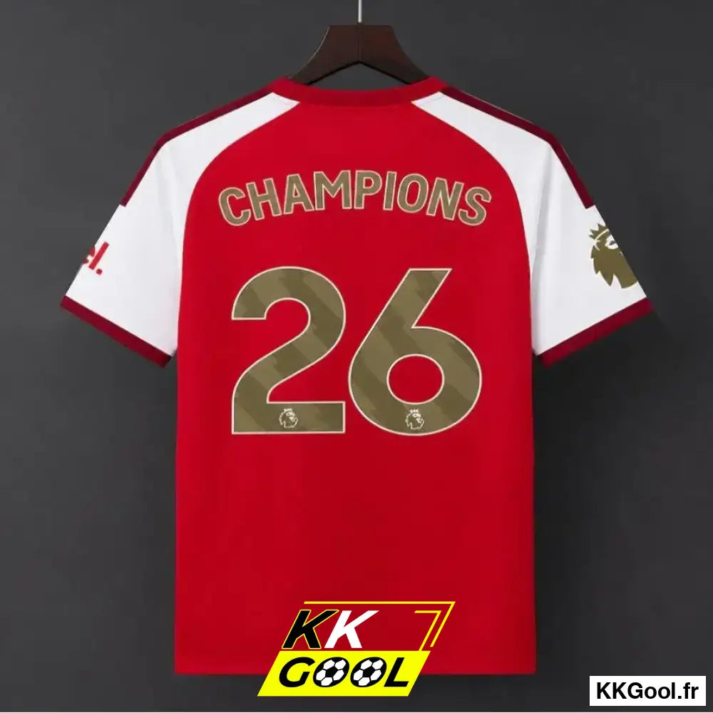 KKGool - Maillot Arsenal Domicile 2026/2027 Champions kkgool