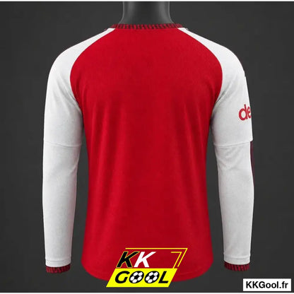 KKGool - Maillot Arsenal Domicile 2026/2027 Version joueur manches longues kkgool