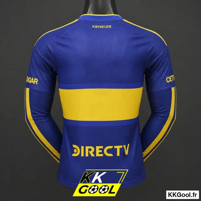 KKGool - Maillot Boca Junior Domicile 2026/2027 Version joueur Manches longues kkgool
