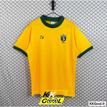 KKGool - Maillot Brésil Domicile Retro 1982 kkgool
