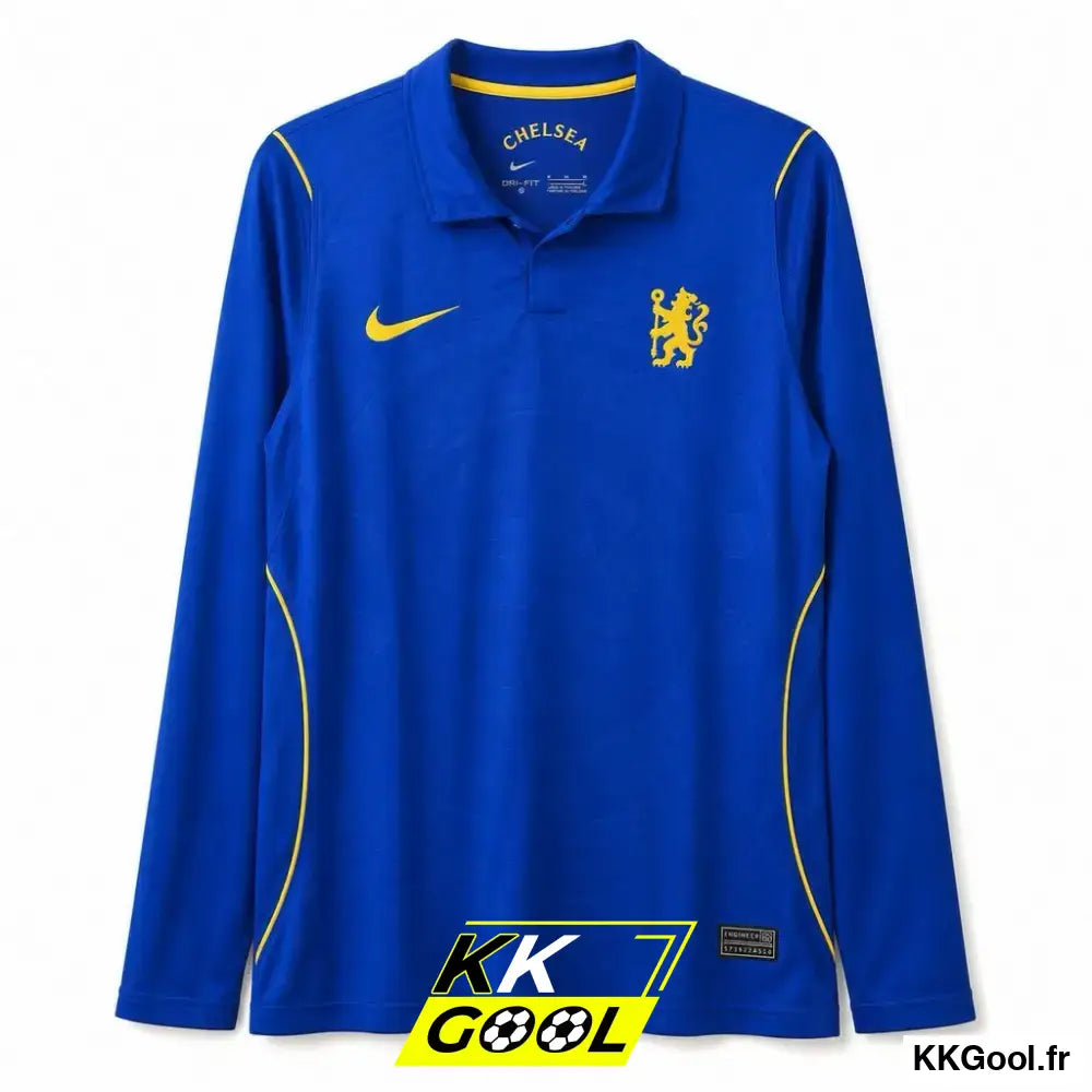 KKGool - Maillot Chelsea Domicile 2026/2027 Manches Longues kkgool