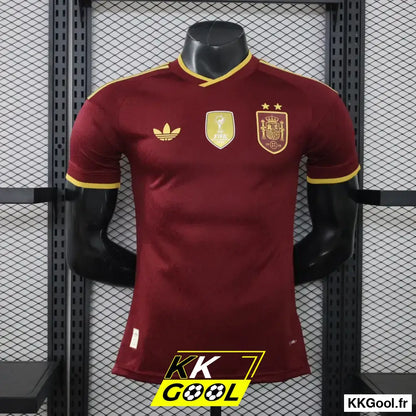 KKGool - Maillot Espagne Coupe du Monde 2026 Extérieur Concept 2 étoiles Version joueur kkgool