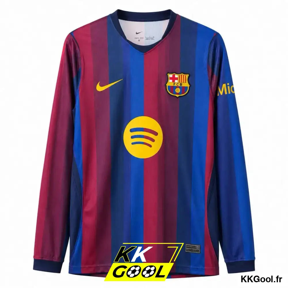 KKGool - Maillot FC Barcelone Domicile Manches longues 2026/2027 kkgool