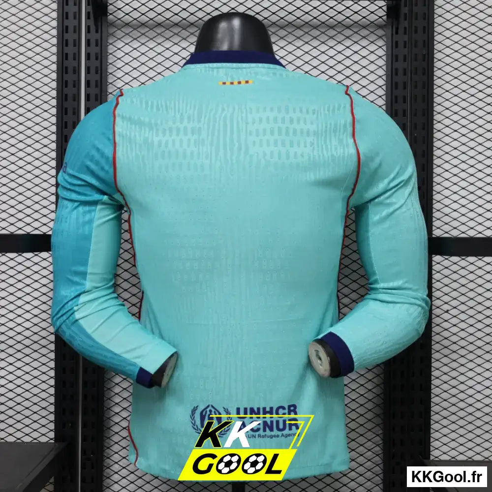 KKGool - Maillot FC Barcelone Third 2026/2027 Version joueur Manches Longues kkgool