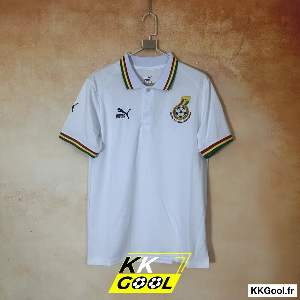 KKGool – Maillot Ghana concept blanc Coupe du Monde 2026/2027 kkgool