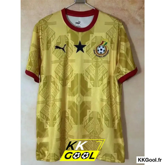 KKGool – Maillot Ghana concept jaune Coupe du Monde 2026/2027 kkgool