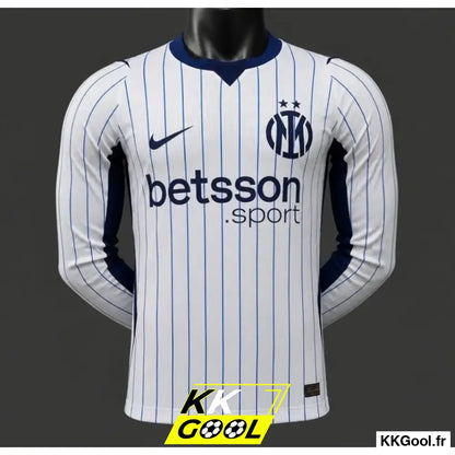 KKGool - Maillot Inter Milan Extérieur Version Joueur 2026/2027 Manches Longues kkgool