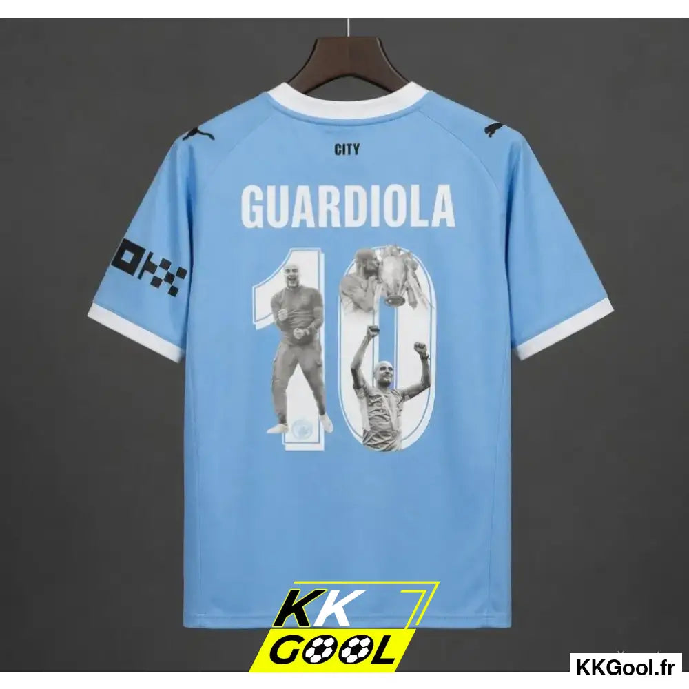KKGool - Maillot Manchester City Domicile 2026/2027 Pep Guardiola kkgool