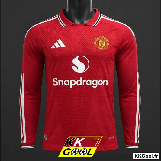 KKGool - Maillot Manchester United Domicile Version Joueur 2026/2027 manches longues kkgool