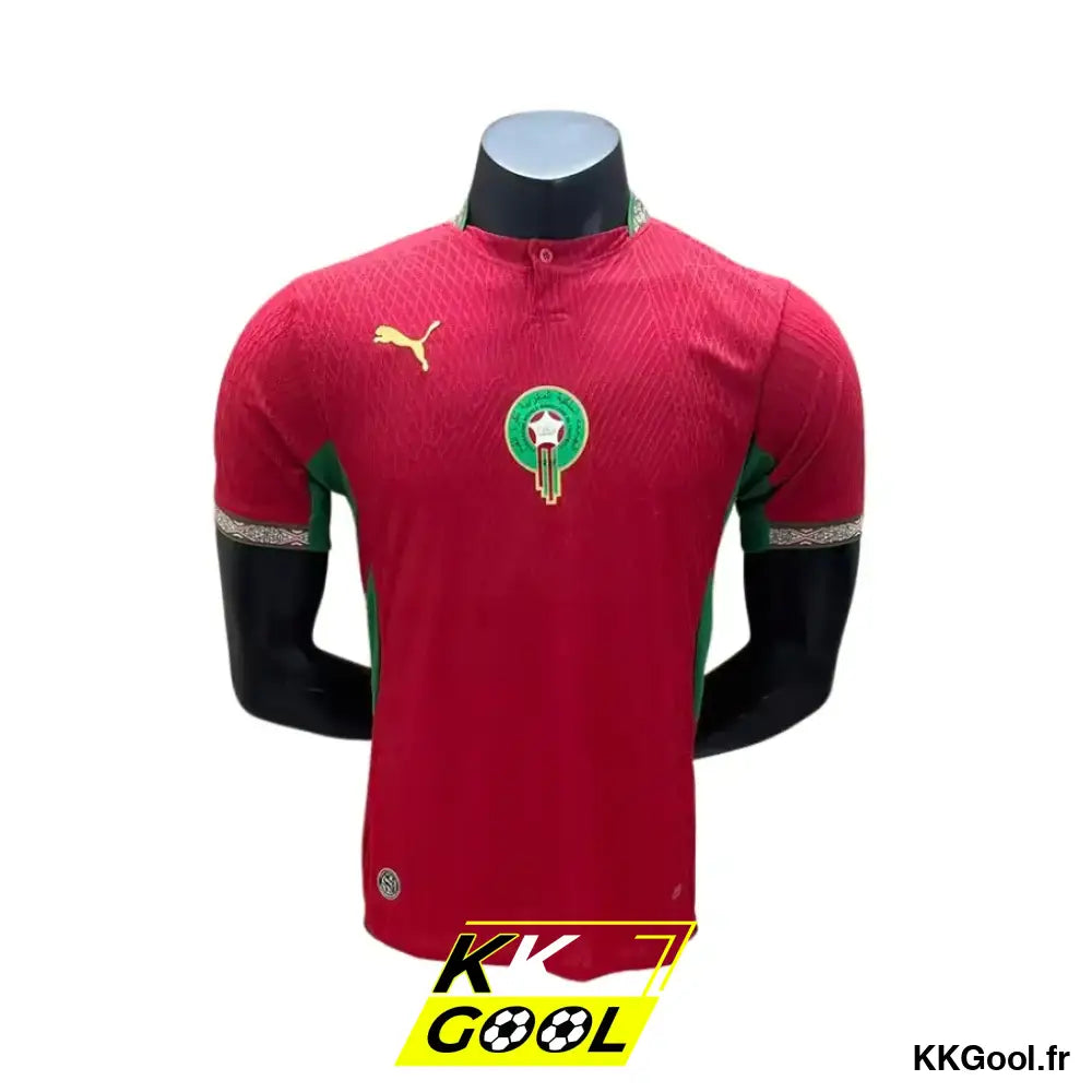 KKGool - Maillot Maroc Domicile Version Joueur Coupe du Monde 2026 kkgool