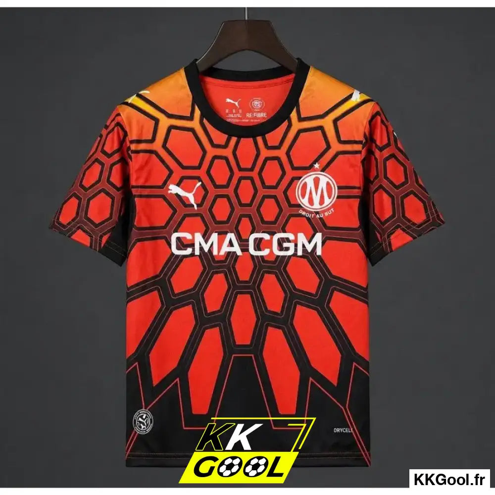 KKGool - Maillot OM Olympique de Marseille Gardien Extérieur 2026/2027 Orange kkgool