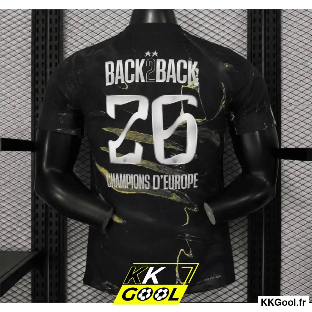KKGool - Maillot PSG Jordan Night 2 Étoile Back to Back 2025/2026 Version joueur kkgool