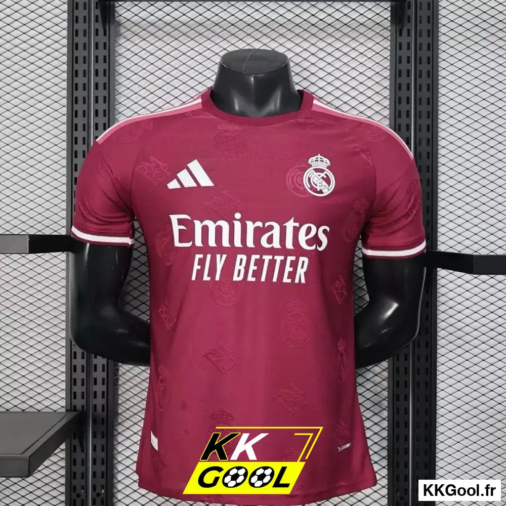 KKGool - Maillot Real Madrid Concept Bordeaux Version Joueur 2026 kkgool