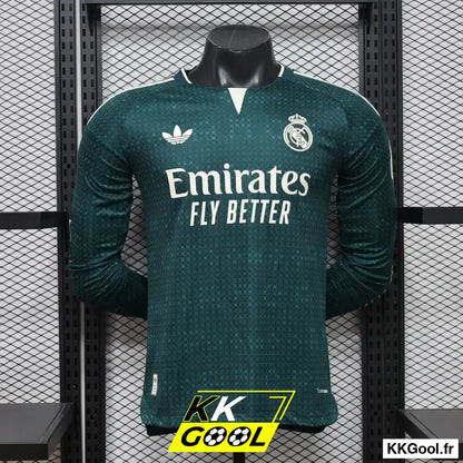 KKGool - Maillot Real Madrid Extérieur 2026/2027 Version joueur Manches longues kkgool