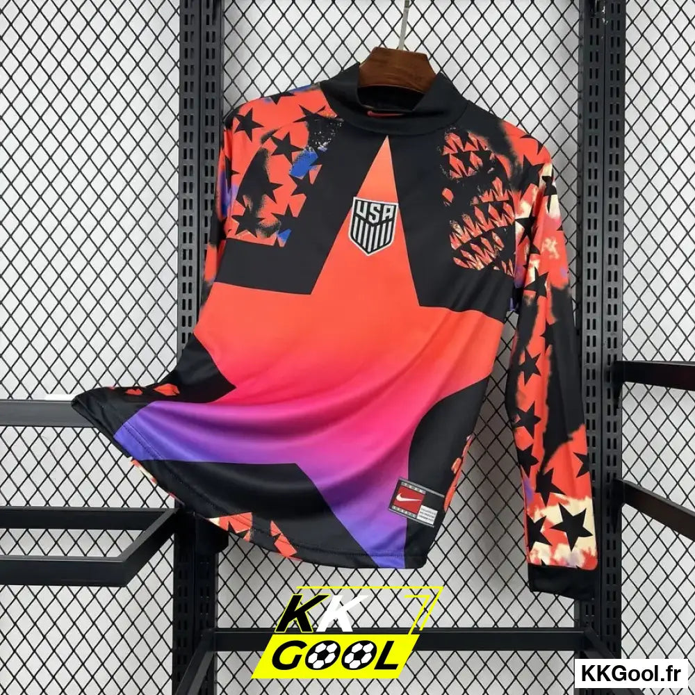 KKGool - Maillot USA Coupe du Monde 2026 Gardien manches longues kkgool