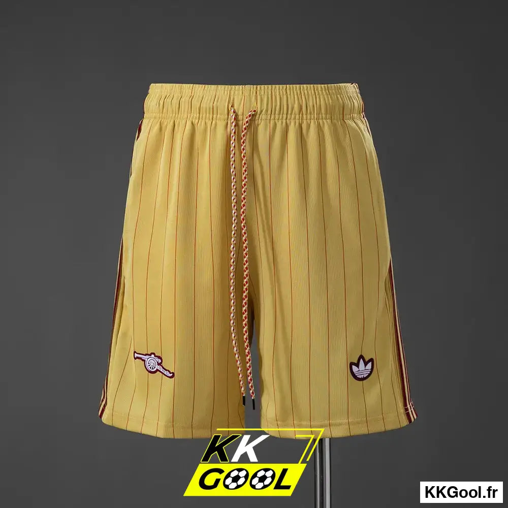 KKGool - Short Arsenal Icons 2026/2027 Jaune kkgool