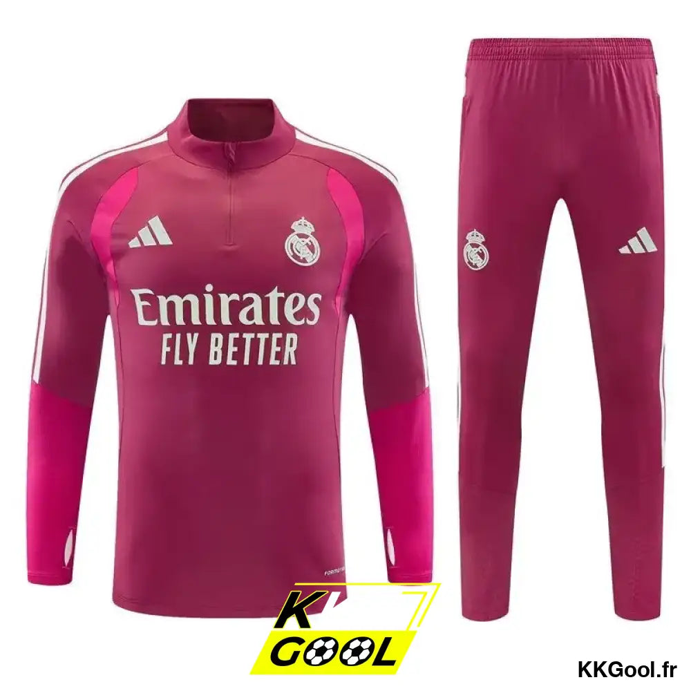 KKGool - Survêtement Real Madrid 2026/2027 Staff Rose kkgool