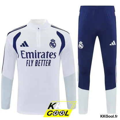 KKGool - Survêtement Training Real Madrid blanc 2026/2027 kkgool