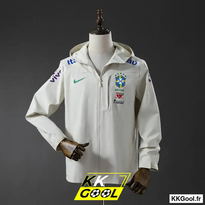 KKGool - Veste Brésil Selecao BEIGE 2026/2027 kkgool