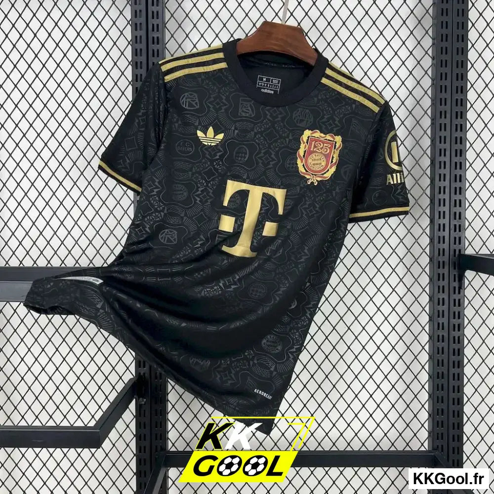 Maillot Bayern Munich Noir 125 ans 2025/2026 - KKGool