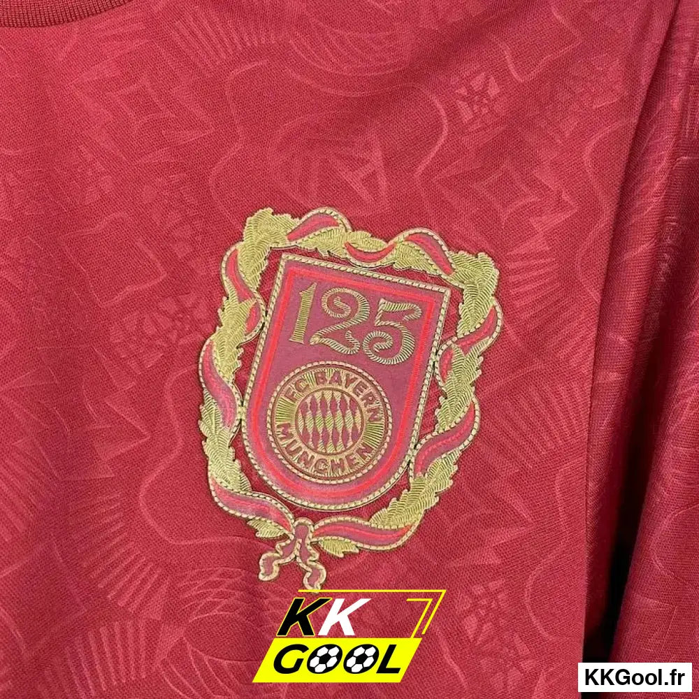 Maillot Bayern Munich Rouge 125 ans 2025/2026 - KKGool