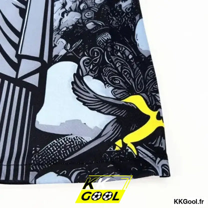 Maillot Brésil Concept Noir 2024/2025 - KKGool