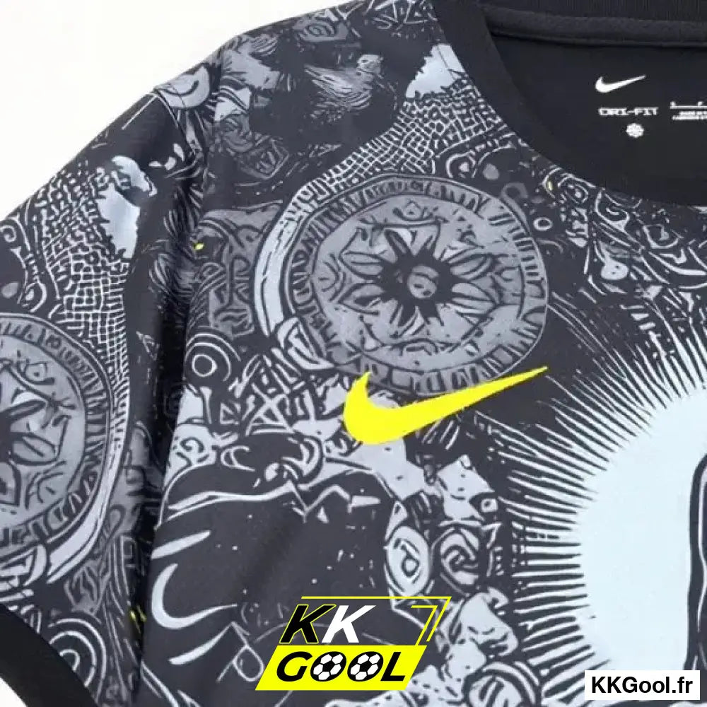 Maillot Brésil Concept Noir 2024/2025 - KKGool