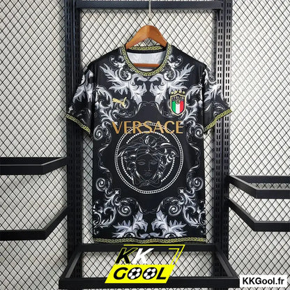 Maillot Italie Concept Versace Noir 2023/2024 - KKGool