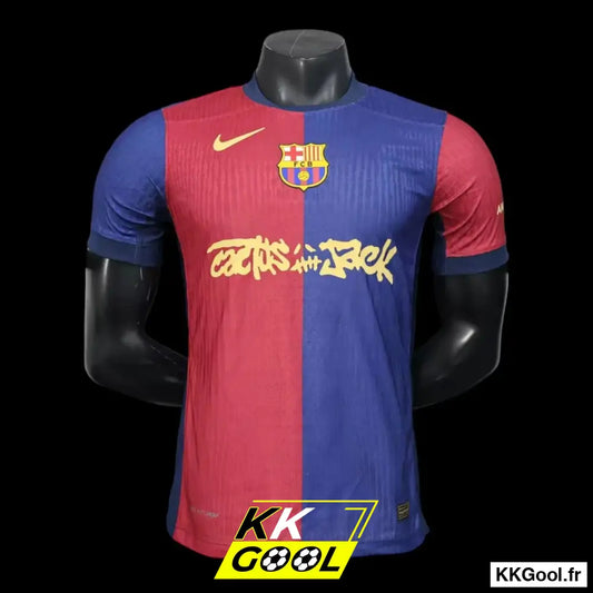 Maillot Player Barcelone Domicile Travis Scott 2024/2025 - KKGool